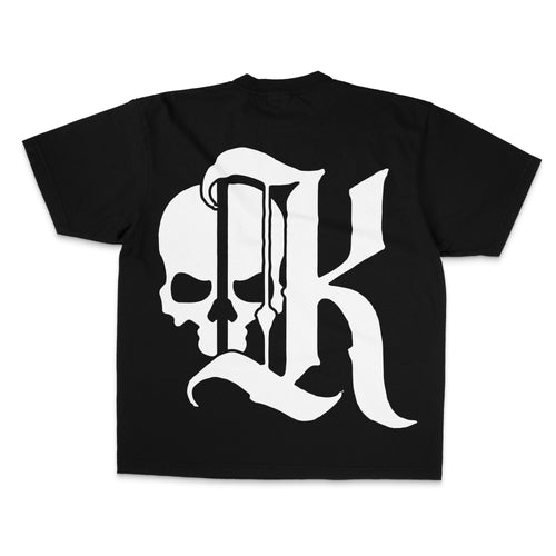 KLLSHT LOGO TEE - BLACK/WHITE