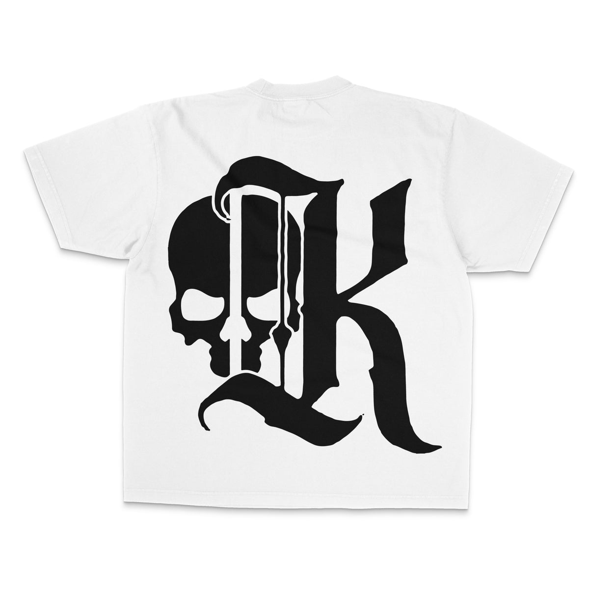 KLLSHT LOGO TEE - WHITE/BLACK